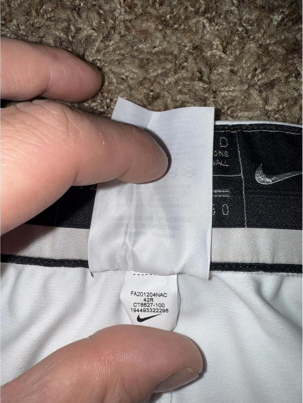 Nike Men's  Basketball Team USA Authentic Tokyo Home White Short Sample - Picture 10 of 11